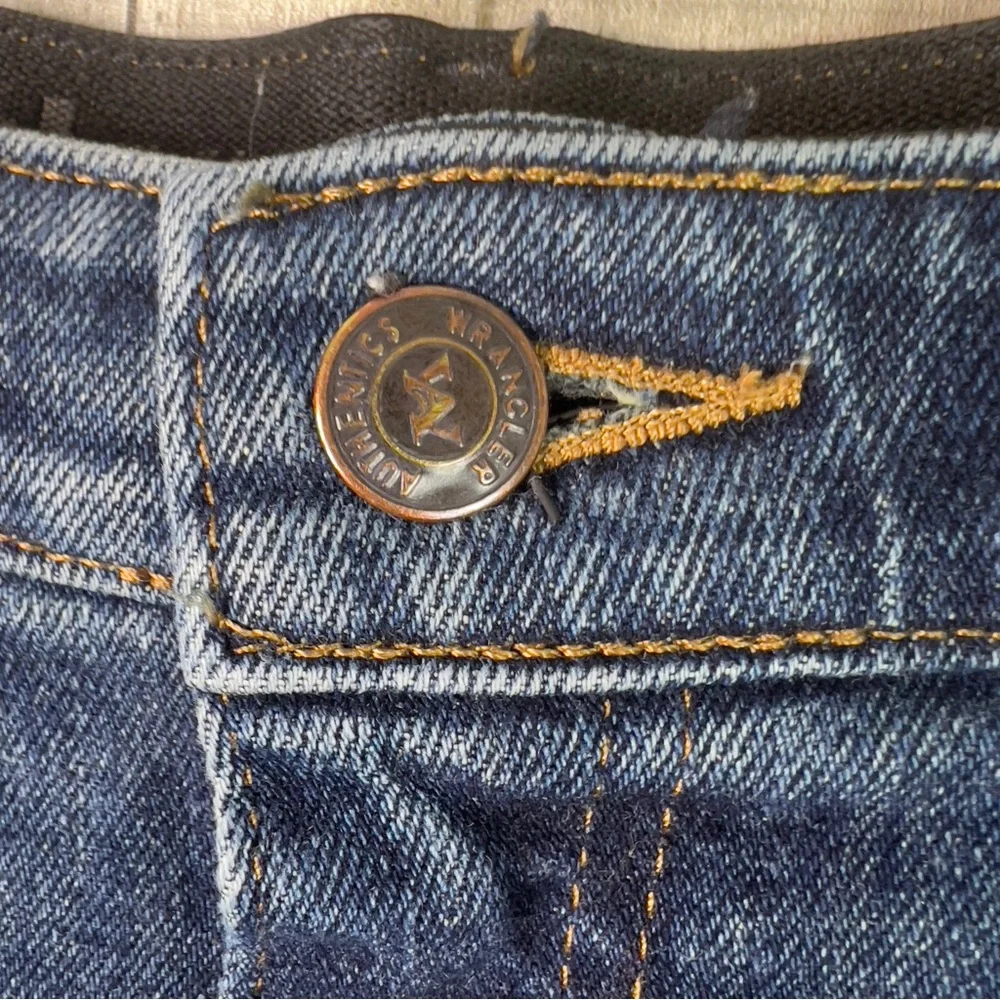 Wrangler Size 36x29 Blue Jeans 5 Pockets Belt Loops Straight Leg